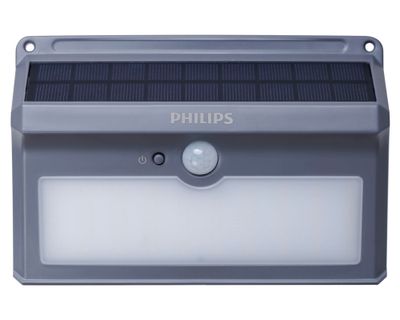 Apliqué de muro Solar luz fría 1.3W