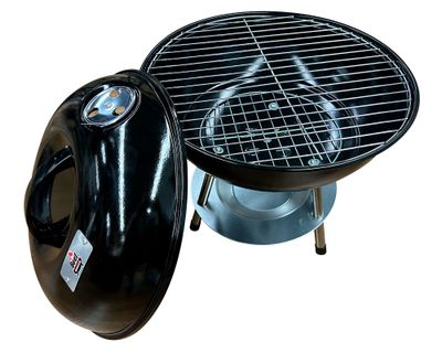 Imagen 2 del producto Parrilla a carbón portátil Redonda negro