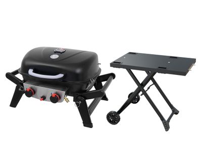 Parrilla a gas portátil + Trolley