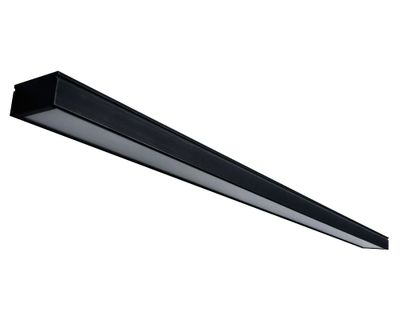 Imagen 1 del producto Lámpara colgante 30W 118 cm luz fría Lineal led negro