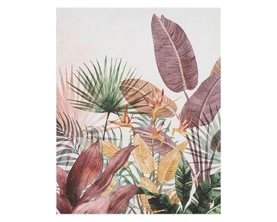 Cuadro Hoja rosa B 90x60 cm