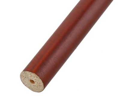 Barra para cortina madera 250x1.9 cm chocolate