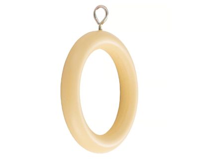 Imagen 2 del producto Argolla de cortina madera natural 10 un