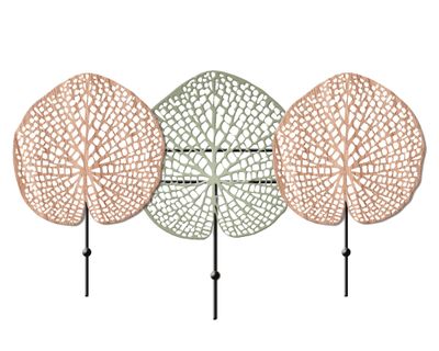 Percha Hojas 26x43.5x5 cm