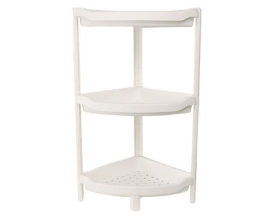 Repisa esquinera 3 Niveles 69x33x33 cm