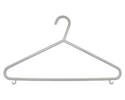 Imagen 2 del producto Colgador gris 10 piezas