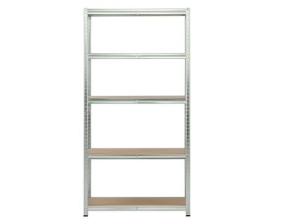 Imagen 1 del producto Repisa cromo/madera 183x90x40 cm 5 Niveles