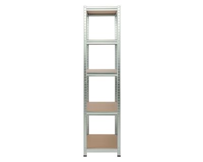 Imagen 2 del producto Repisa cromo/madera 183x90x40 cm 5 Niveles