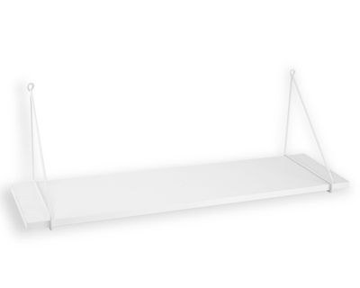 Imagen 2 del producto Repisa pared Escuadra blanco 30x80x20 cm