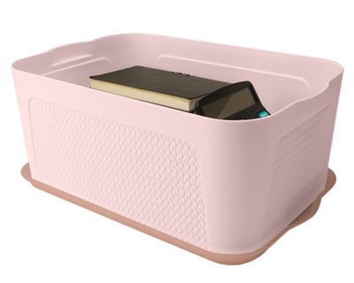 Imagen 2 del producto Caja organizadora Bicolor textura 11 lt