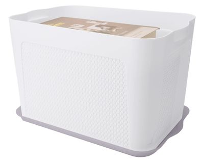 Imagen 2 del producto Caja organizadora Bicolor textura 20 lt