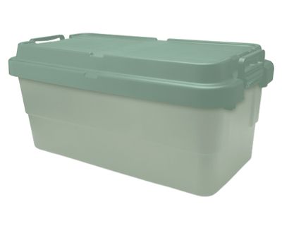 Caja organizadora Filtro UV verde 70 lt