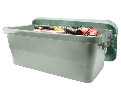 Imagen 2 del producto Caja organizadora Filtro UV verde 70 lt