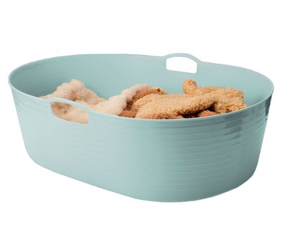 Imagen 2 del producto Cesta lavandería flexible asas 37 lt