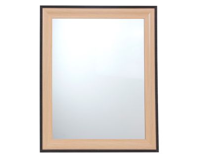 Imagen 1 del producto Espejo decorativo café/natural 80x65 cm