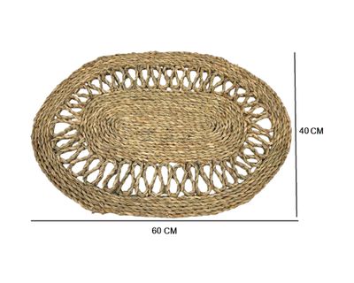 Imagen 2 del producto Limpiapiés Ovalado 60x40 cm