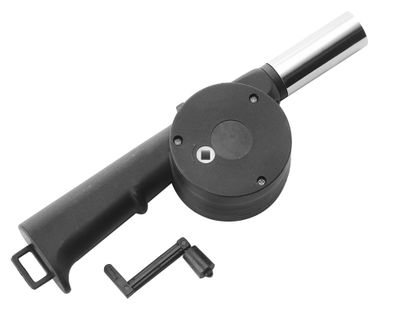 Imagen 1 del producto Ventilador manual asados negro