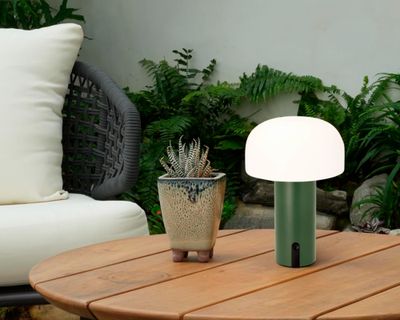 Imagen 2 del producto Lámpara de sobremesa recargable 1W 1 luz led Mushroom