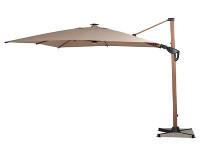 Sombrilla Look madera 300x300 cm