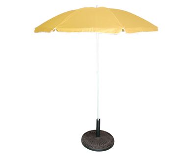 Quitasol playa amarillo 180 cm