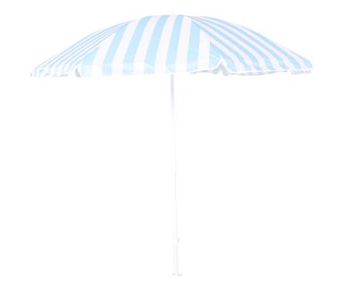 Quitasol Stripes azul/blanco 200 cm