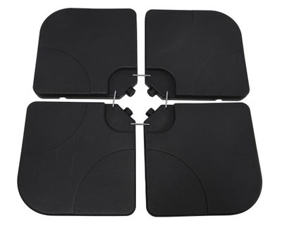 Base sombrilla negro