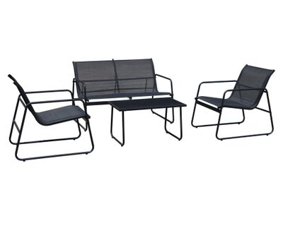 Imagen 2 del producto Set living Paujil 4 personas negro