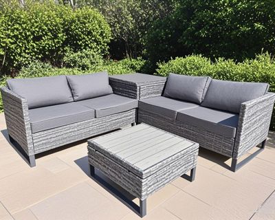 Imagen 2 del producto Set living esquinero 4 personas Yuca