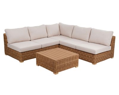 Set living esquinero Yagrumo