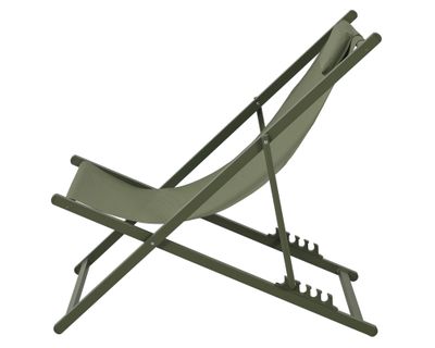 Imagen 2 del producto Reposera con almohada 4 posiciones verde