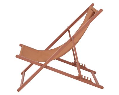 Imagen 2 del producto Reposera con almohada 4 posiciones terracota