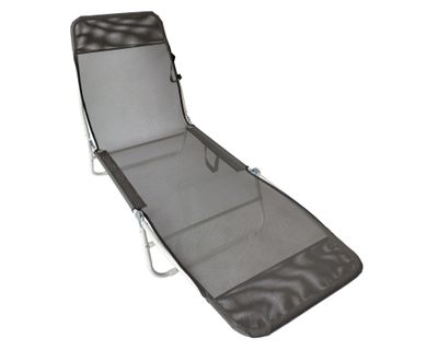 Reposera playa Basic Loft negro