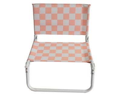 Silla playa Cuadros stripes