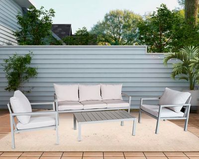 Imagen 2 del producto Set living Iguazú Stripes 5 personas