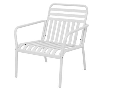 Set living 4 personas Sabrán blanco 35x105.5x55 cm