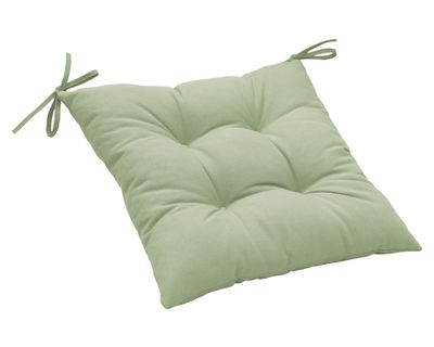 Imagen 2 del producto Cojín asiento Liso verde 45x45 cm