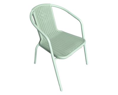 Silla caño plástico