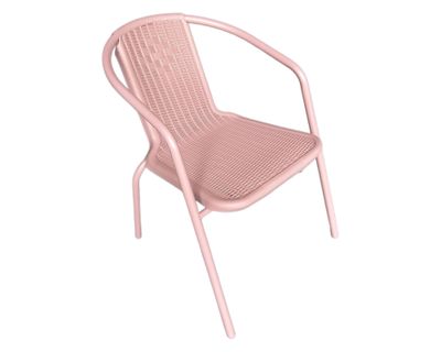 Silla caño rosa