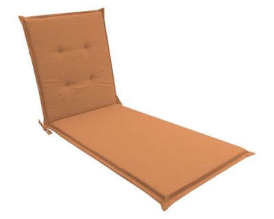 Imagen 2 del producto Cojín reposera Liso terracota 60x195 cm