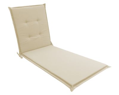 Imagen 2 del producto Cojín reposera Liso crudo 60x195 cm