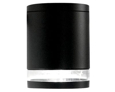 Apliqué 1 luz GU10  Mann negro