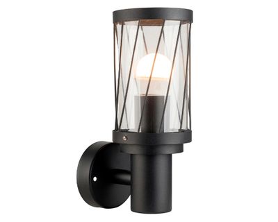 Apliqué 1 luz E27  Sconza negro