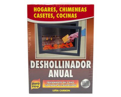 Deshollinador Anual de chimeneas 250 g 3 un.