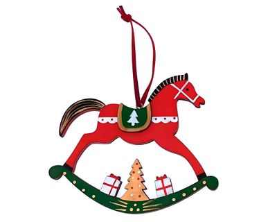 Colgante caballo rojo colección Juguetes