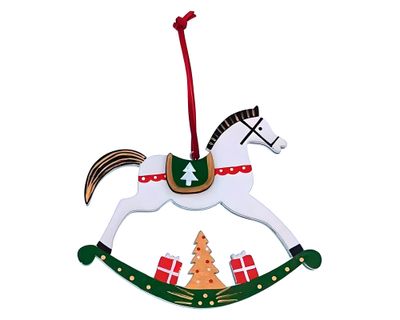 Colgante caballo blanco colección Juguetes