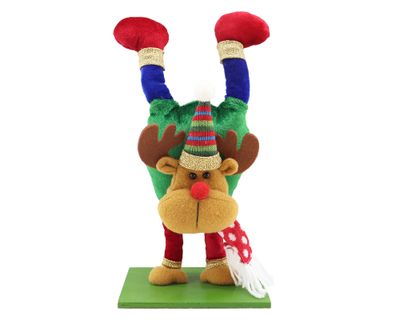 Muñeco Reno piruetas Juguetes 35 cm