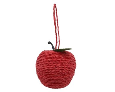 Colgante Manzana rojo colección Rústica