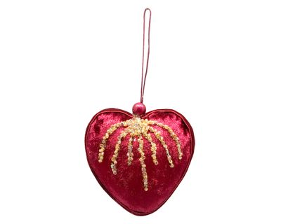 Colgante Corazón rojo colección Brillos