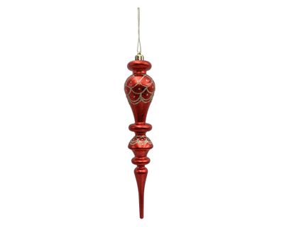 Colgante Finial rojo