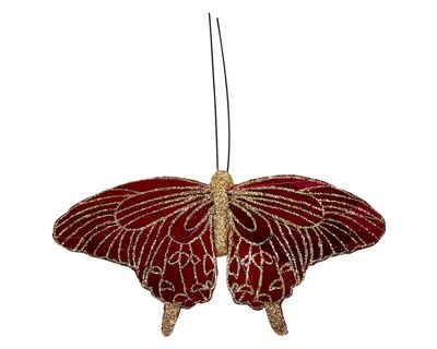 Imagen 1 del producto Colgante Mariposa rojo colección Brillos